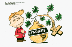 TARIFFS AND CHRISTMAS SHOPPING by Jimmy Margulies