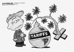 TARIFFS AND CHRISTMAS by Jimmy Margulies