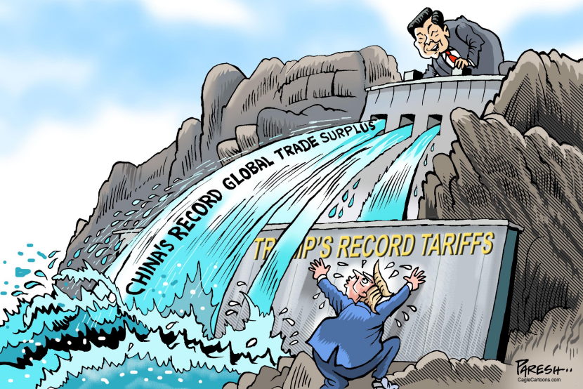 China's record trade surplus