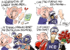 ICE CHICK MAGNET by Pat Bagley