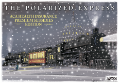 THE POLARIZED EXPRESS STALLS OUT IN CONGRESS by R.J. Matson