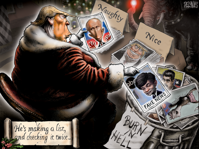 Trump's Naughty and Nice List