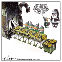 LAST MINUTE GIFT IDEA FOR TRUMP by Michael de Adder