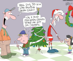 SANTA ON OZEMPIC by Gary McCoy