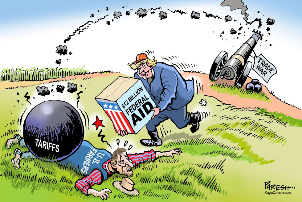 Trump aids US farmers