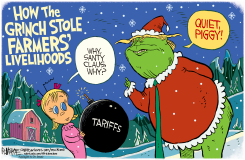 HOW THE GRINCH STOLE FARMERS LIVELIHOODS by Rick McKee