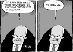 VICE PRESIDENT DICK CHENEY by Bob Englehart