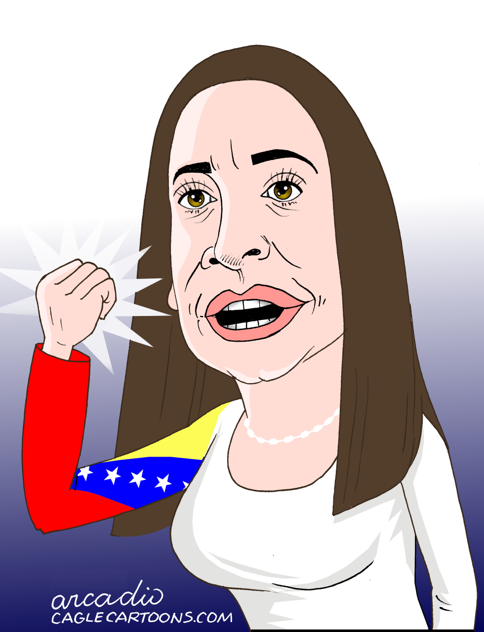 María Corina Machado, Venezuela.