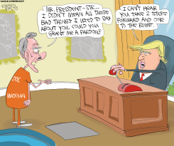 MADIGAN ASKS TRUMP FOR PARDON by Gary McCoy