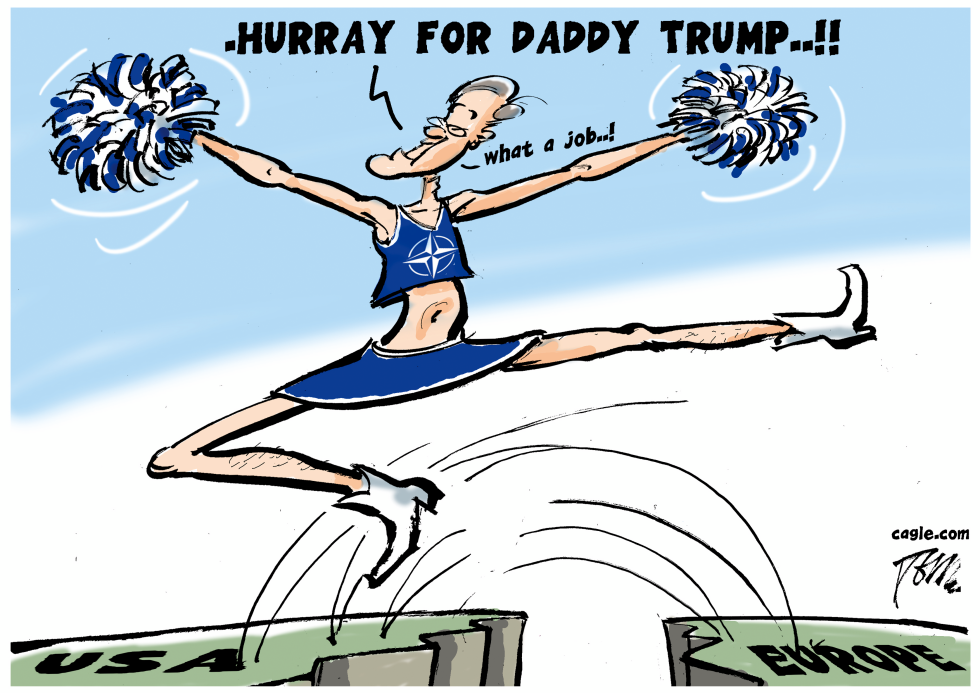 Rutte is Trump cheerleader
