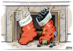 TAX CUTS AND COAL STOCKING STUFFERS by R.J. Matson