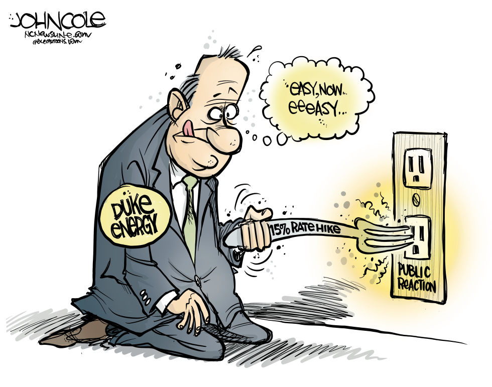 NC Duke Energy rate-hike shocker