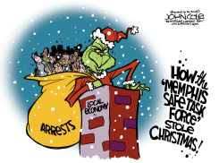 TN MEMPHIS SAFE TASK FORCE AND CHRISTMAS ECONOMY by John Cole