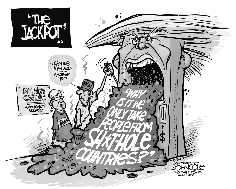 PA MAGA hits the racist racist jackpot at casino