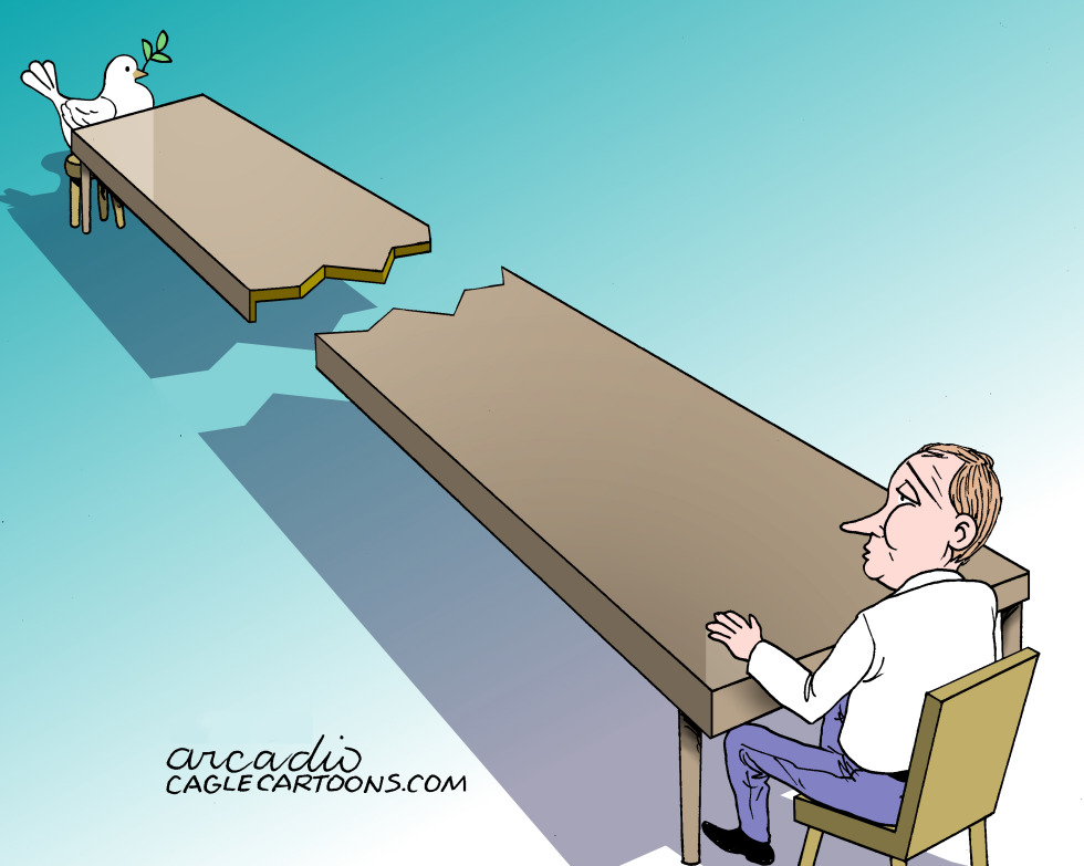 PUTIN AND HIS RELATIONSHIP WITH PEACE.