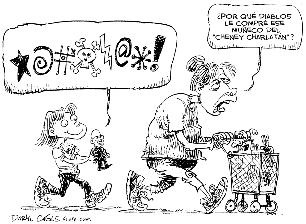  CHENEY CHARLATáN by Daryl Cagle