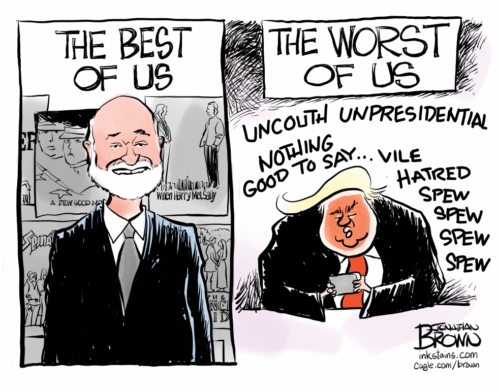 Trump cannot manage basic civility
