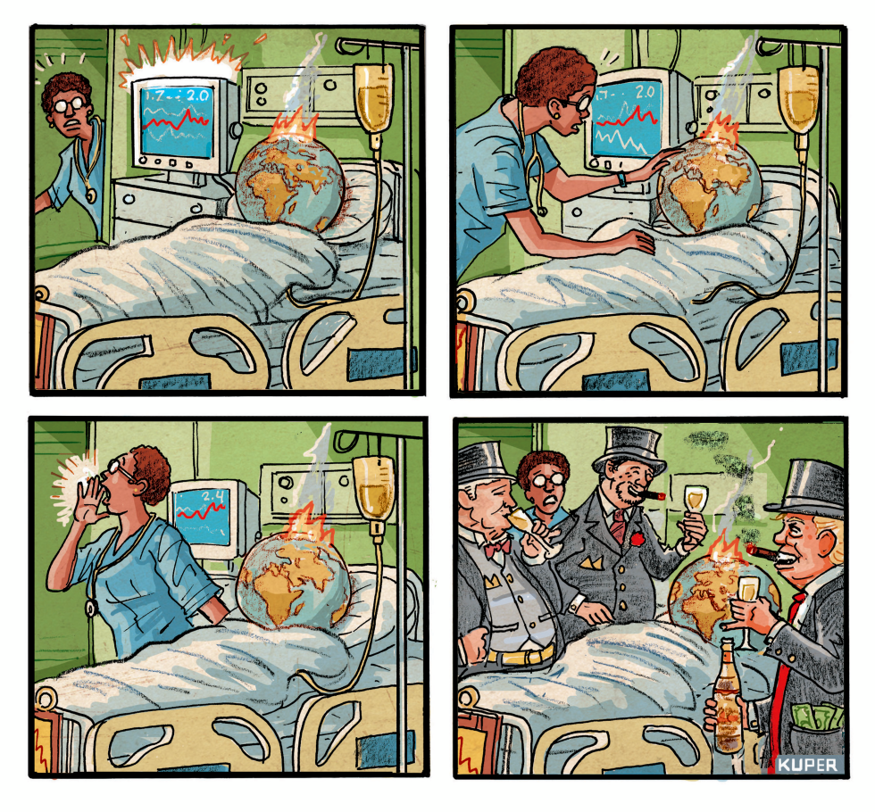 Earth On Life Support While Billionaires Profit