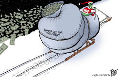 FUNDS FOR THE NEEDY by Bruce Plante