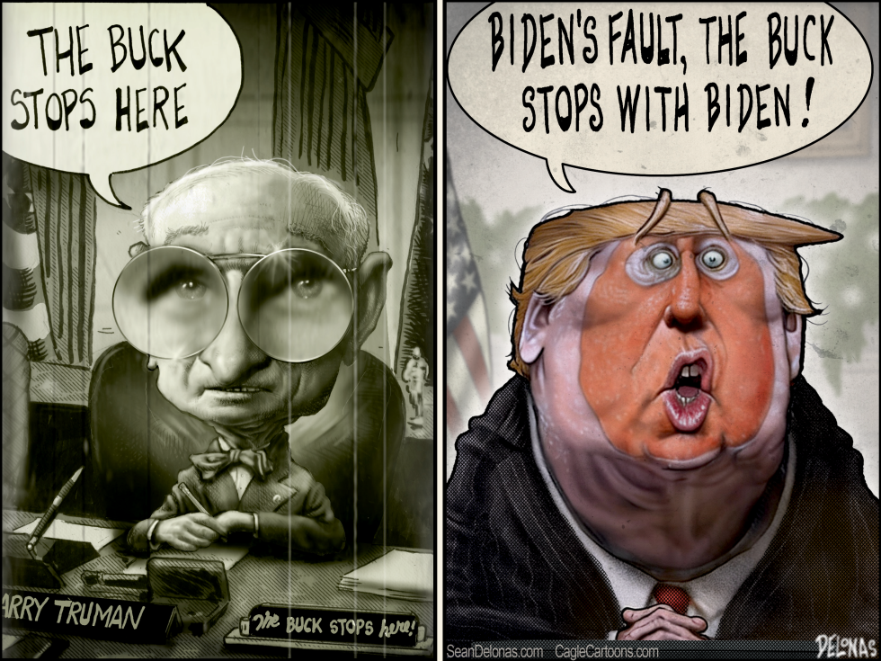 Trump blames Biden