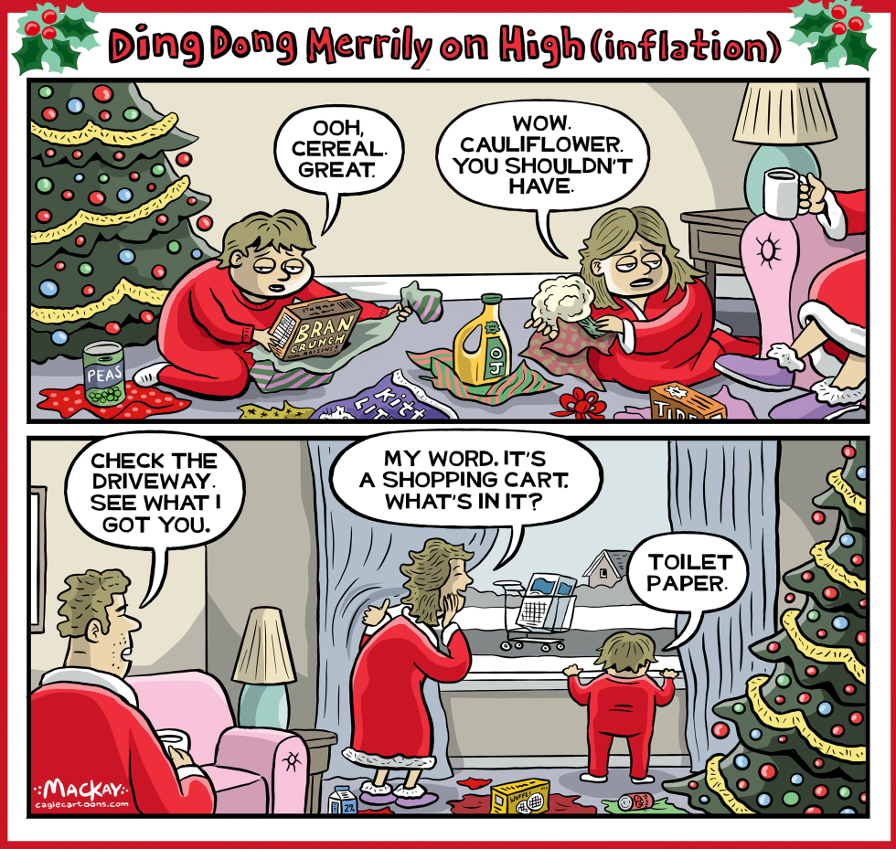 Inflation Turns Everyday Groceries Into Unexpected Christmas Gifts