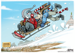 CONGRESS SLEDDING TOWARD PERILOUS 2026 ELECTIONS by R.J. Matson