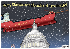 SANTA TRUMP AND A VENEZUELAN OIL CHRISTMAS by R.J. Matson