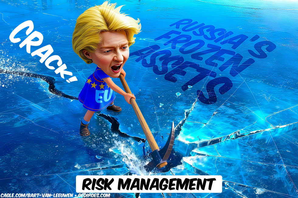 Von Der Leyen cuts the ice