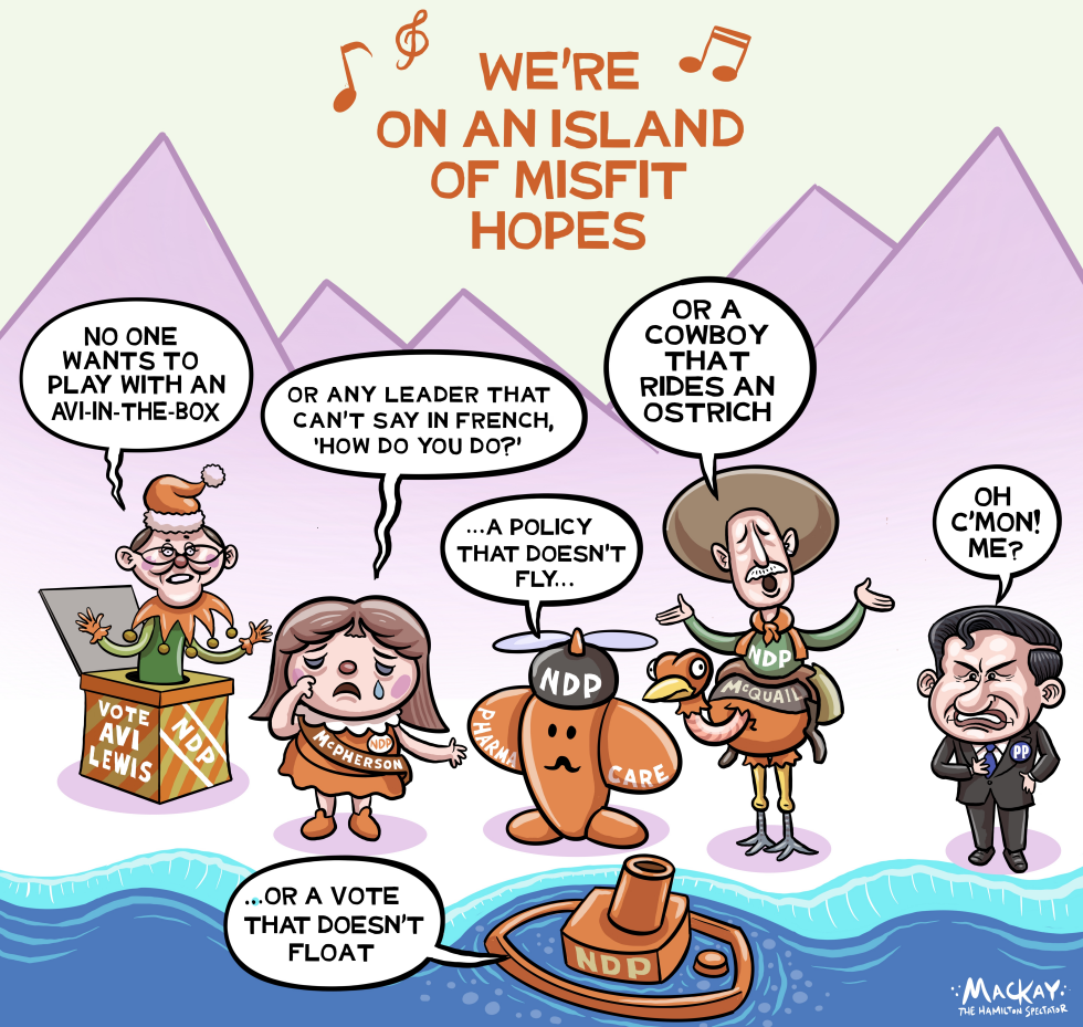 The Island of Misfit Canadian Leaders