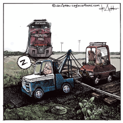 TRUMP LEAVES AMERICANS TO BE HIT WITH ACA PREMIUMS by Michael de Adder