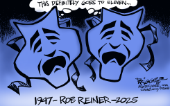 ROB REINER RIP by Milt Priggee