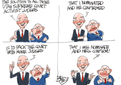 UTAH’S GOVERNOR COX by Pat Bagley