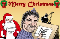 MERRY CHRISTMAS FROM THE DRAWING BOARD by Bruce Plante