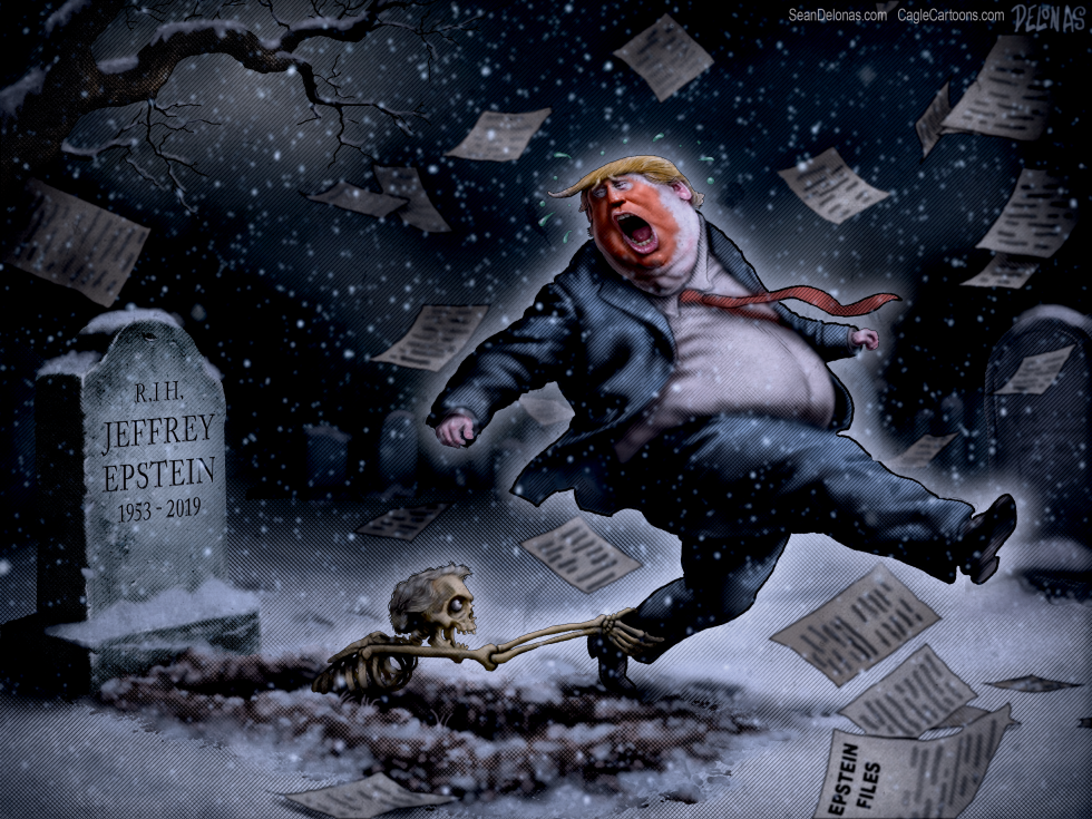 Trump dragged down by Epstein Files