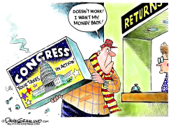 CONGRESS BROKEN by Dave Granlund