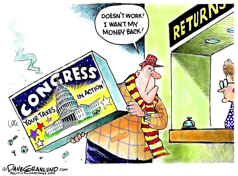 Congress broken