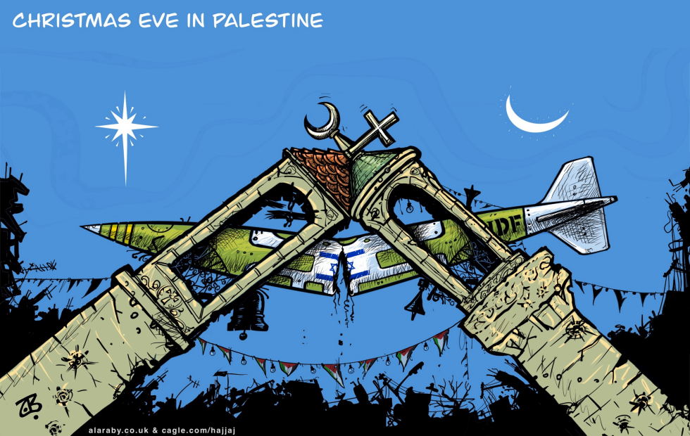 Christmas Eve Gaza Bethlehem Church Mosque Bombing