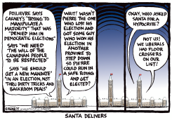 SANTA DELIVERS by Ingrid Rice
