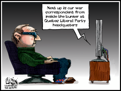 INSIDE THE BUNKER by Terry Mosher