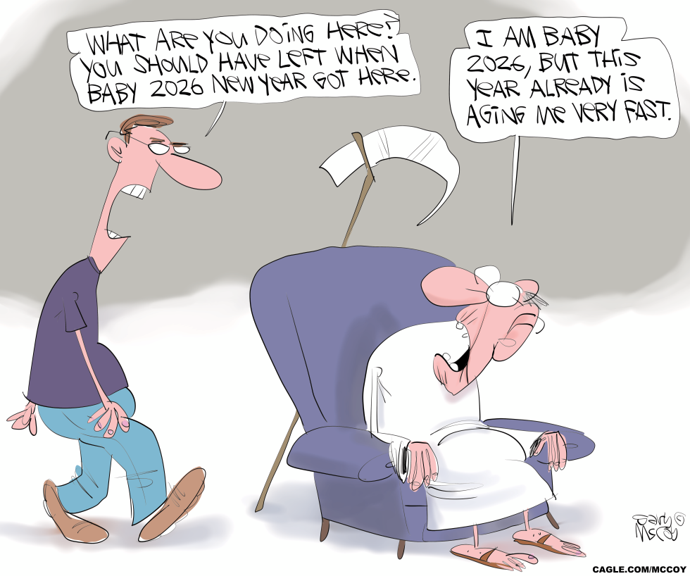 Aged Baby New Year