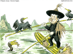 XI FISHING FOR TAIWAN by Taylor Jones