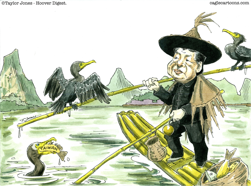 Xi Jinping directs cormorants toward Taiwan amid regional tensions