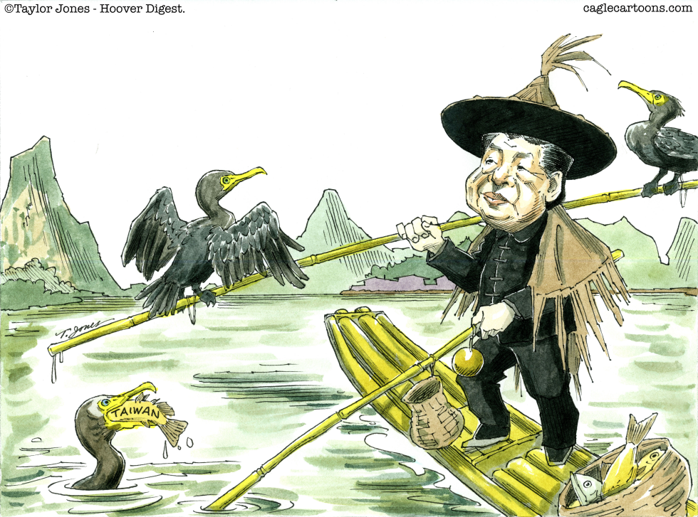 Xi Jinping directs cormorants toward Taiwan amid regional tensions