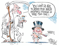 ACA SUBSIDIES EXPIRE by John Darkow