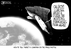 CANADA SPACE by Cam Cardow