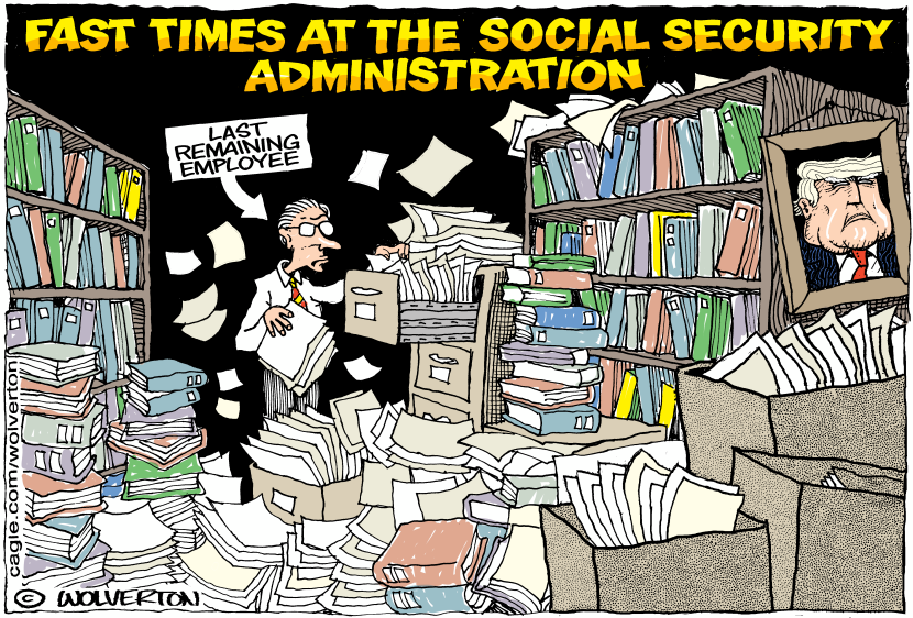 Remaining Employee in Chaos at Social Security