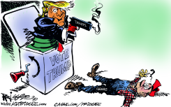 TARIFF TREATS by Milt Priggee