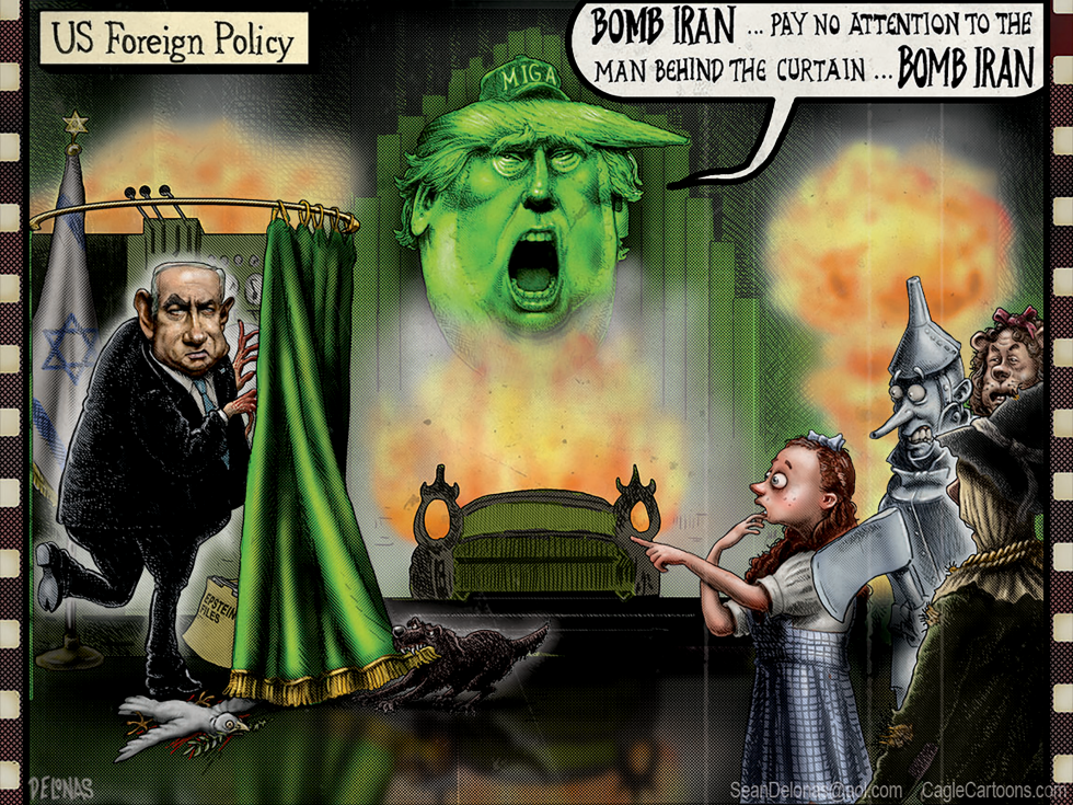Trump in the Wizard of Oz