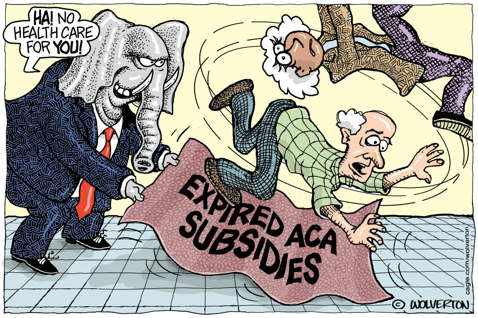 Elephant Pulls ACA Subsidies From Under Needy