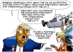 BOMBING VENEZUELA by Dave Whamond
